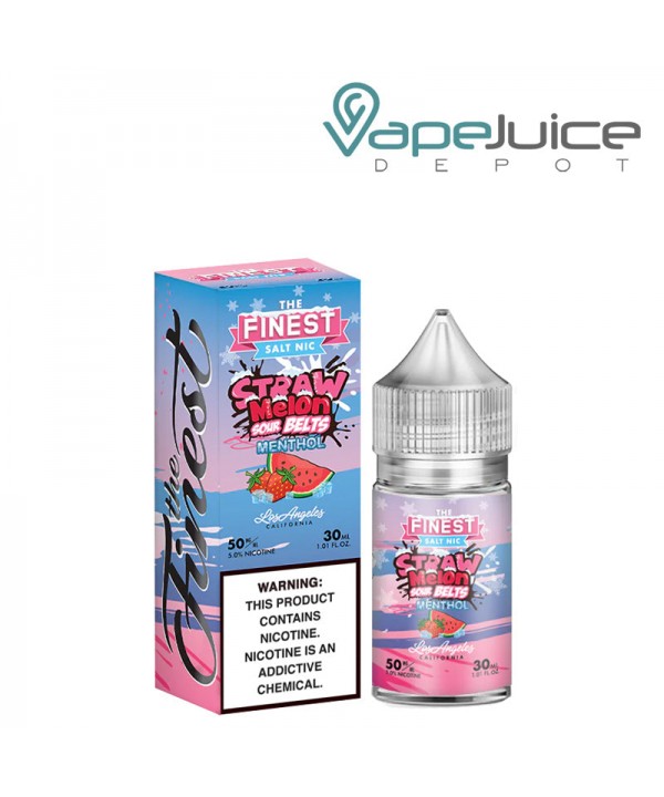 Straw Melon Sour Menthol Finest SaltNic Series 30ml