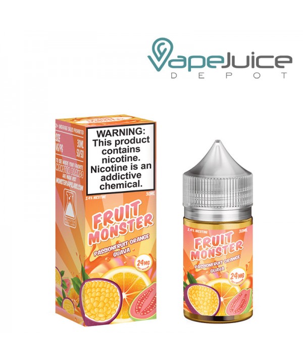 Passionfruit Orange Guava Fruit Monster Salts 30ml