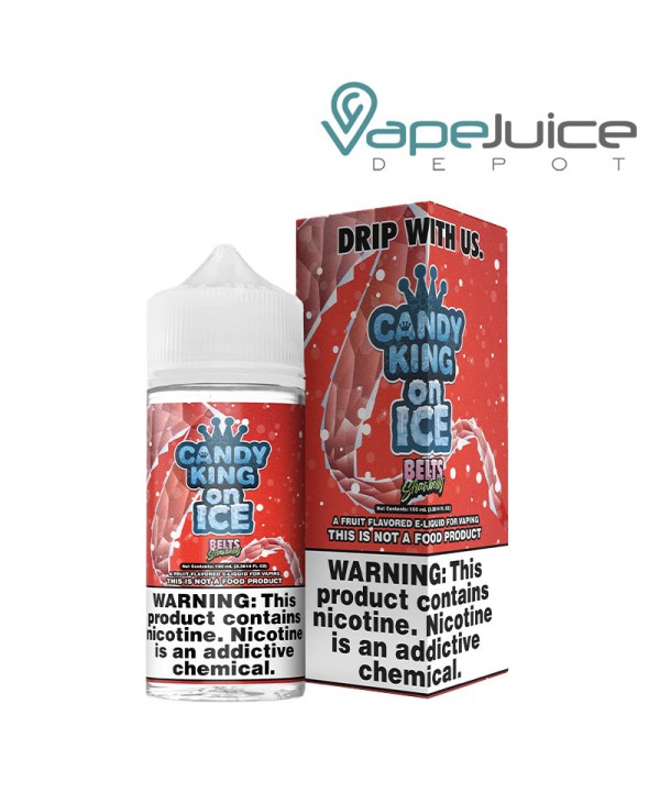 Belts Strawberry On Ice Candy King 100ml