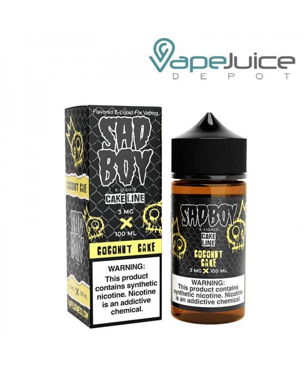 Coconut Cake SadBoy eLiquid 100ml