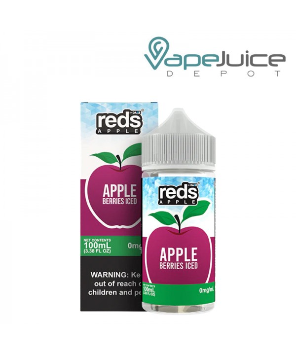 Berries Iced 7Daze Reds Apple eJuice 100ml
