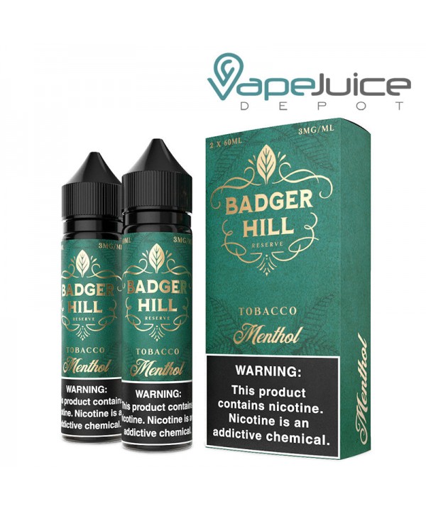 Menthol Badger Hill Reserve Twin Pack