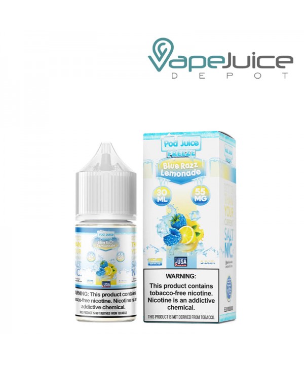 Blue Razz Lemonade Freeze Pod Juice TFN Salt 30ml