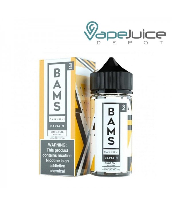 Captain Cannoli Bam Bams eLiquid 100ml
