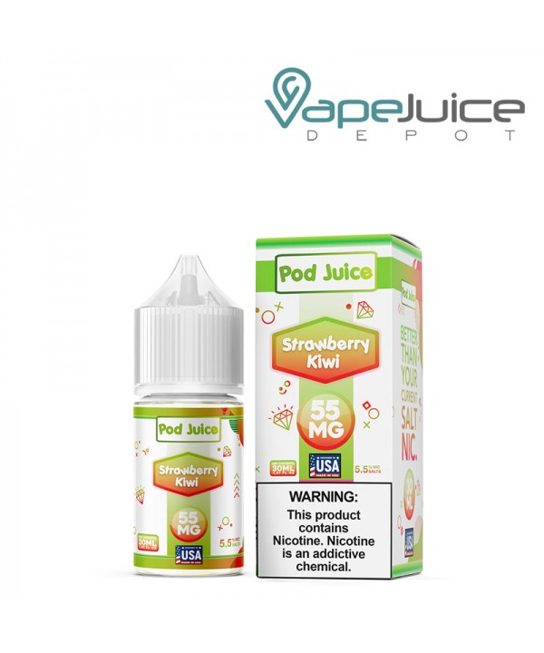 Strawberry Kiwi Pod Juice TFN Salt 30ml