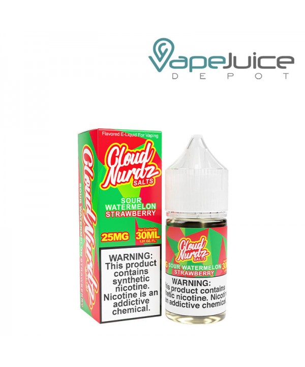 Sour Watermelon Strawberry TFN Salts Cloud Nurdz 3...