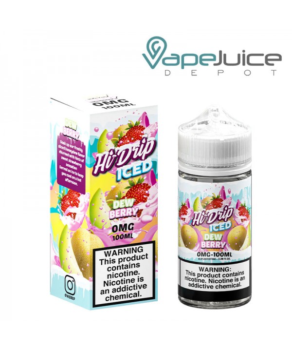 ICED Dewberry Hi-Drip eLiquid 100ml