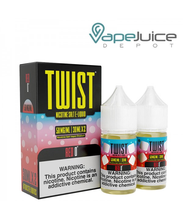 Red 0° Twist Salt E-Liquid 60ml
