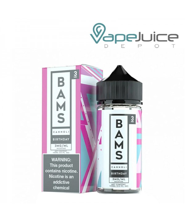 Birthday Cannoli Bam Bams eLiquid 100ml