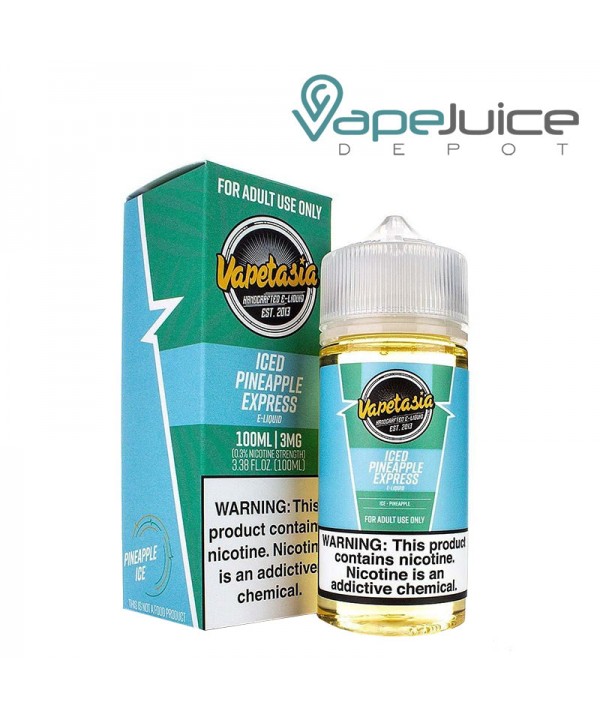 ICED Pineapple Express Vapetasia eLiquid 100ml