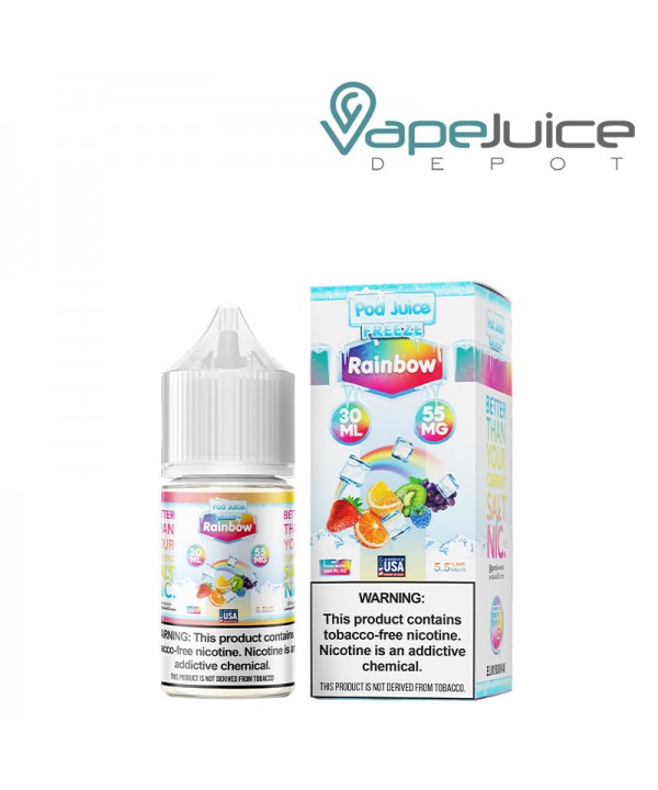 Rainbow Freeze Pod Juice TFN Salt 30ml
