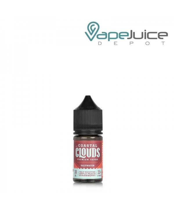 Saltwater Apple Peach Strawberry Coastal Clouds 30ml