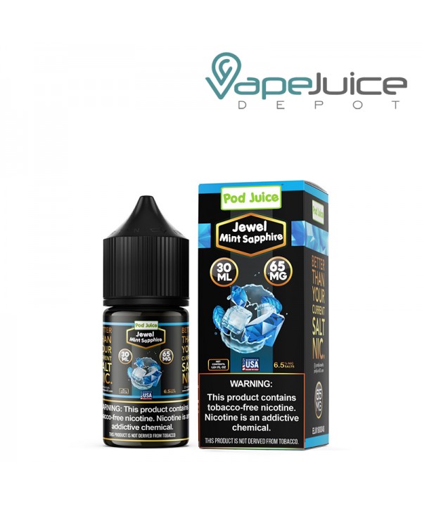 Jewel Mint Sapphire Pod Juice TFN Salt 65mg