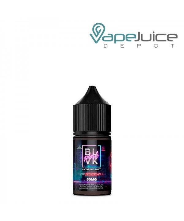 Iced Berry Peach Salt BLVK Pink Series 30ml Iced Berry Peach Salt BLVK Pink Series 30ml