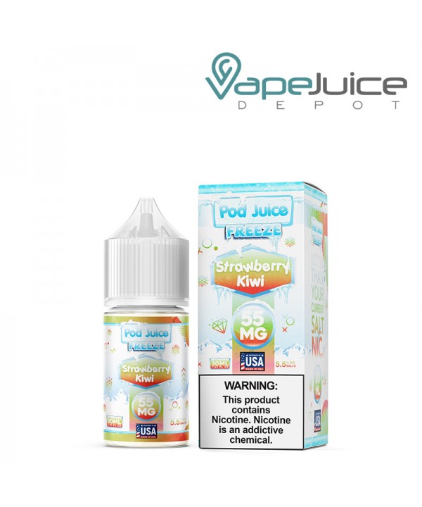 Strawberry Kiwi Freeze Pod Juice TFN Salt 30ml