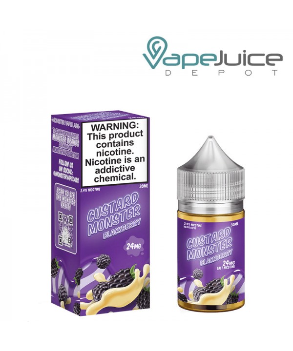 Blackberry Custard Monster Salts 30ml