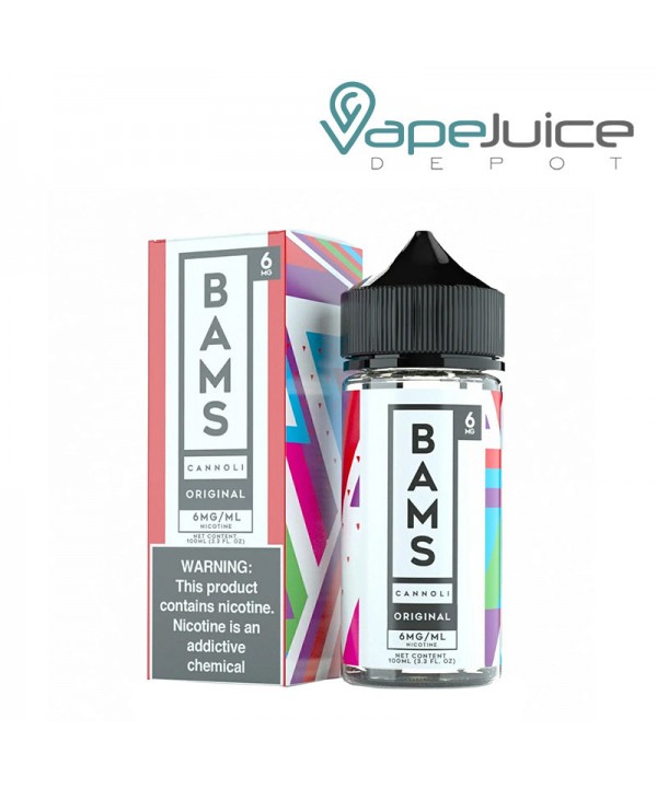 Original Cannoli Bam Bams eLiquid 100ml