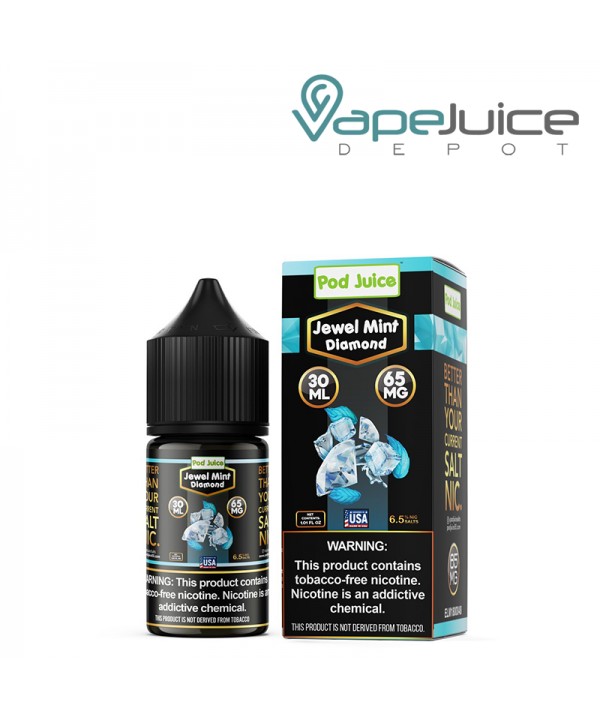 Jewel Mint Diamond Pod Juice TFN Salt 65mg
