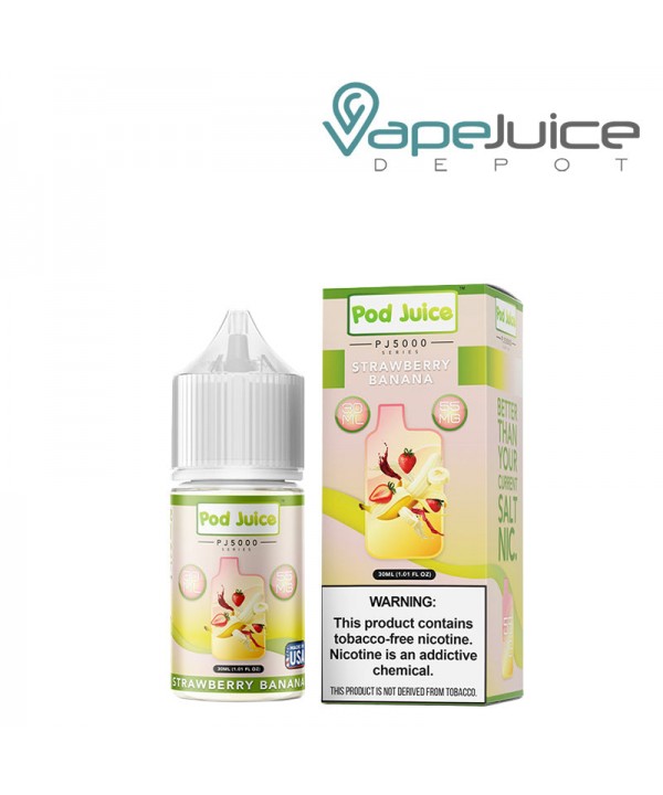 Strawberry Banana Pod Juice PJ5000 TFN Salt 30ml