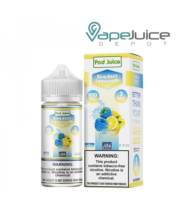 Blue Razz Lemonade Pod Juice TFN 100ml