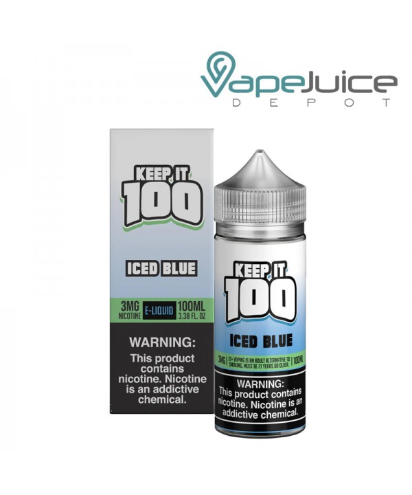 Iced Blue Keep it 100 TFN eLiquid