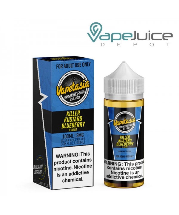 Killer Kustard Blueberry Vapetasia eLiquid 100ml