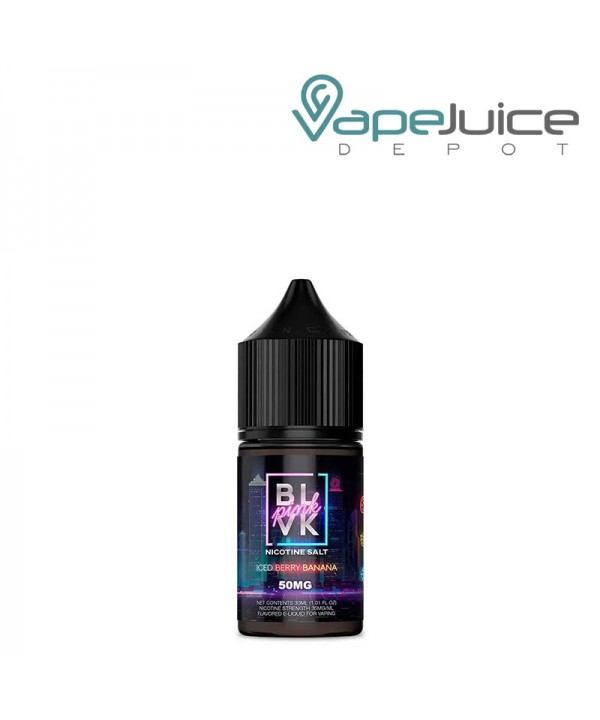 Iced Berry Banana Salt BLVK Pink Series 30ml