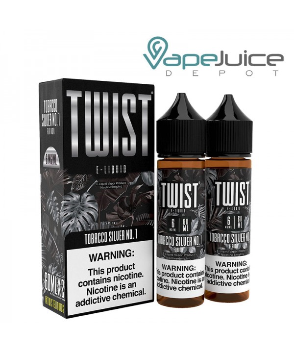 Tobacco Silver No 1 Twist E-Liquid 120ml