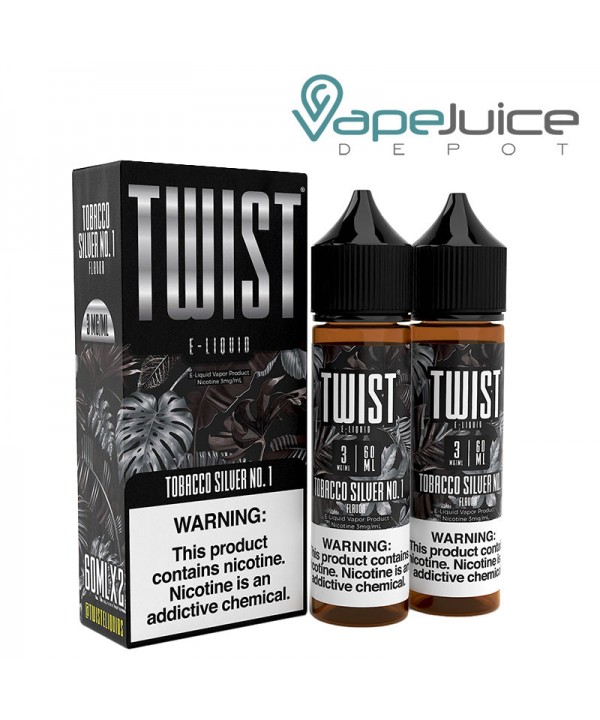 Tobacco Silver No 1 Twist E-Liquid 120ml