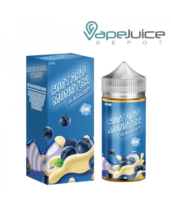 Blueberry Custard Monster eLiquid 100ml