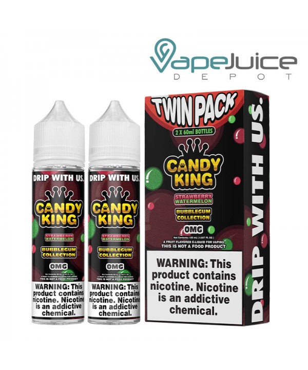 Strawberry Watermelon Candy King Bubblegum 120ml