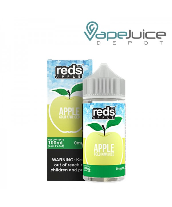 Gold Kiwi Iced 7Daze Reds Apple eJuice 100ml
