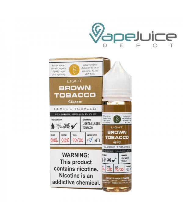 Brown Tobacco Glas Basix Series 60ml