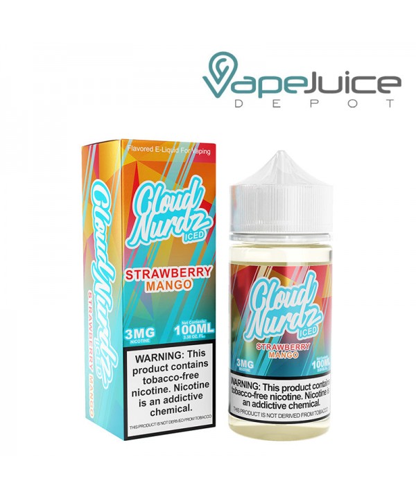 ICED Strawberry Mango TFN Cloud Nurdz 100ml