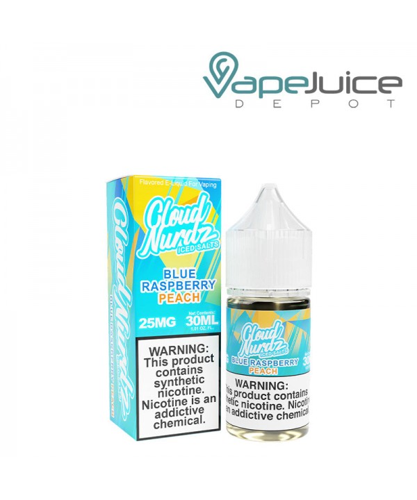 Blue Raspberry Peach ICED TFN Salts Cloud Nurdz 30...
