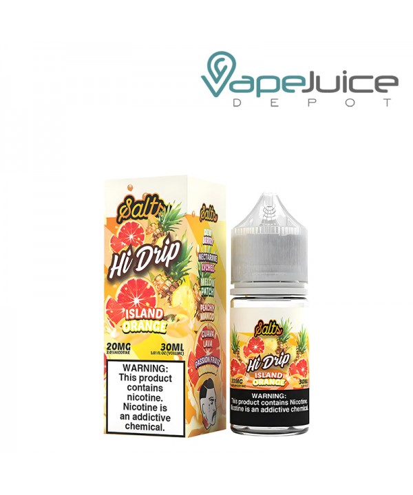 Island Orange Hi Drip Salts 30ml