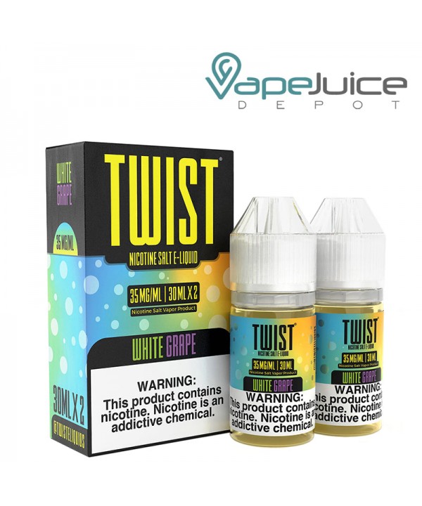 White Grape Twist Salt E-Liquid 60ml