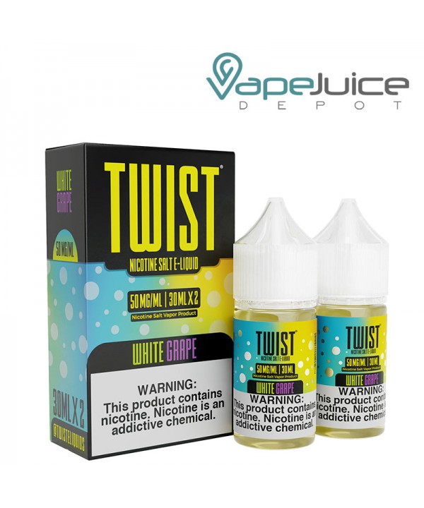 White Grape Twist Salt E-Liquid 60ml