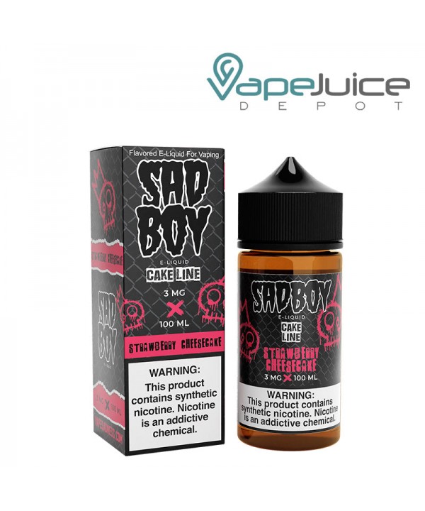 Strawberry Cheesecake SadBoy TFN eLiquid 100ml