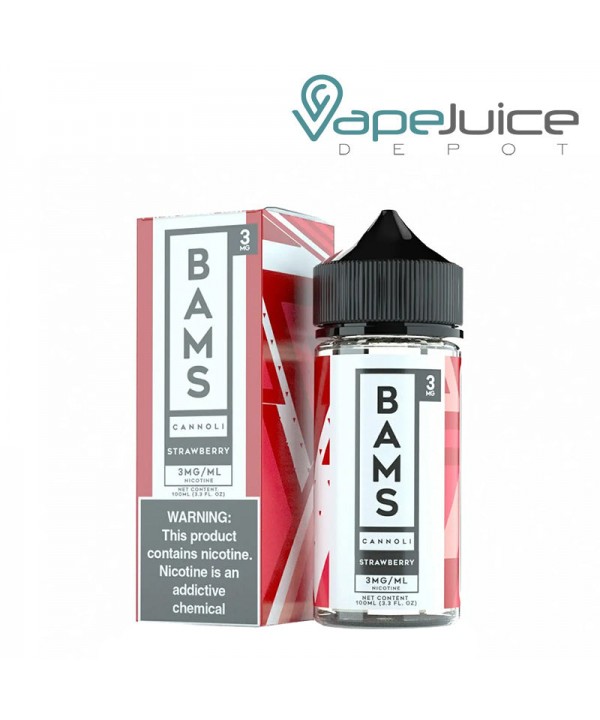 Strawberry Cannoli Bam Bams eLiquid 100ml