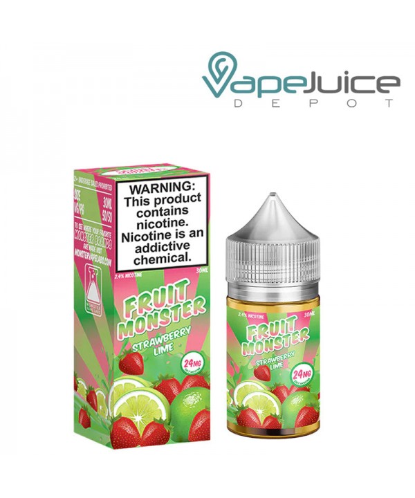 Strawberry Lime Fruit Monster Salts 30ml