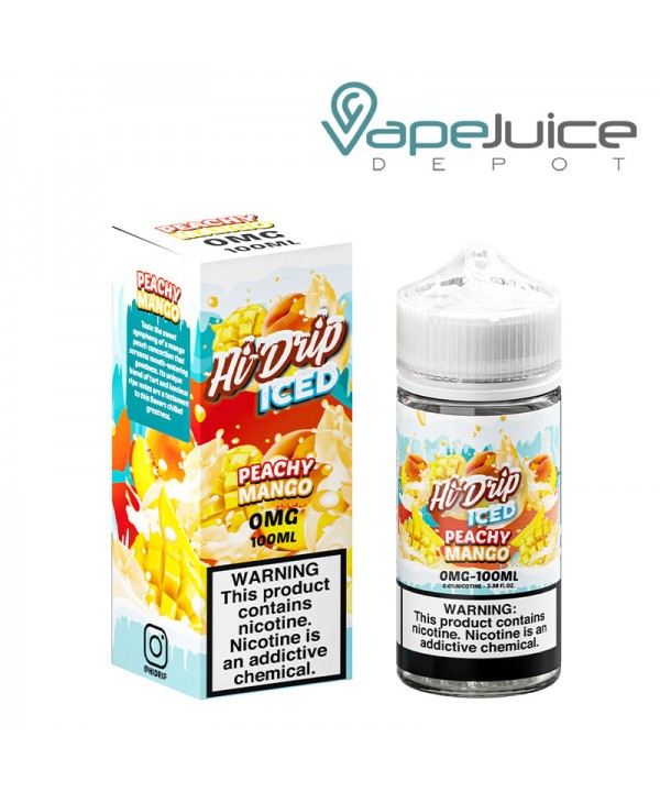 ICED Peachy Mango Hi-Drip eLiquid 100ml