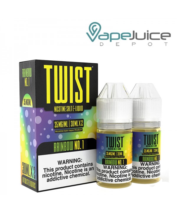Rainbow No 1 Twist Salt E-Liquid 60ml