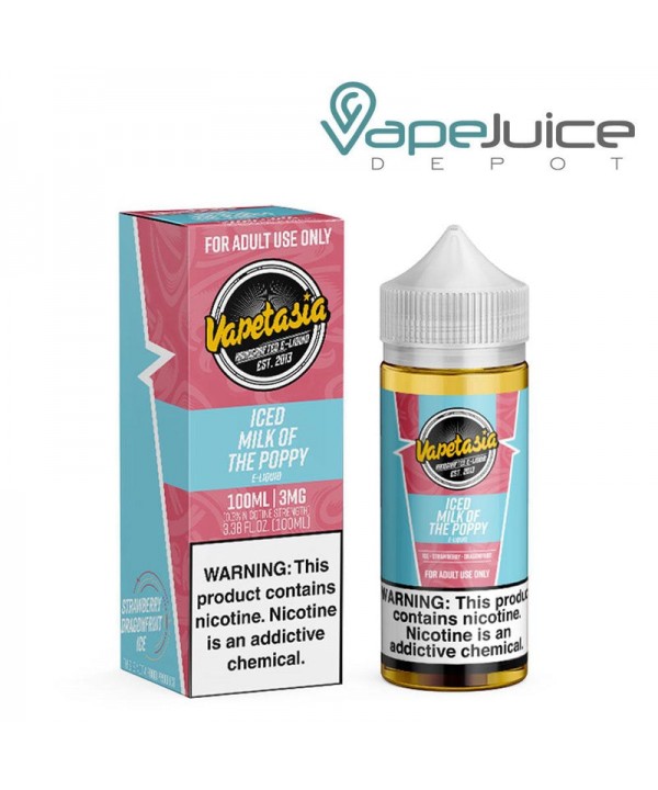 ICED Milk of The Poppy Vapetasia eLiquid 100ml