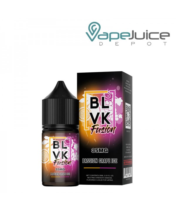 Passion Grape Ice BLVK Fusion Salt 30ml