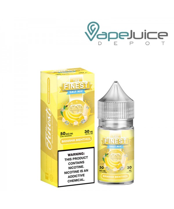 Banana Menthol Finest SaltNic Series 30ml