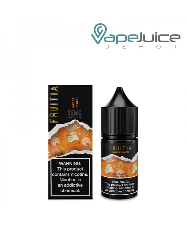Sweet Peach (Sweet Peach Soda) Salt Fruitia Fresh ...