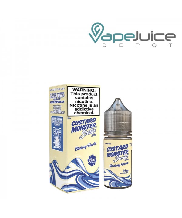 Blueberry Vanilla Custard Monster Swirl Salts 30ml