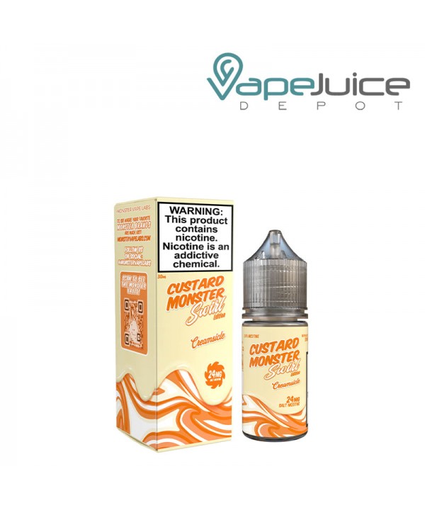 Creamsicle Custard Monster Swirl Salts 30ml