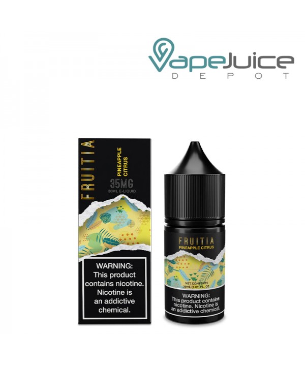 Pineapple Citrus Salt Fruitia Fresh Farms 30ml